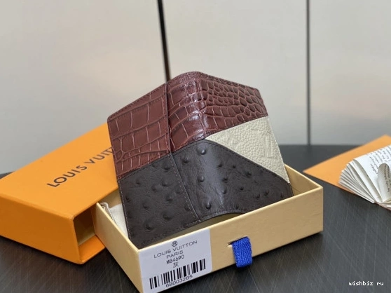 WIS Organizer-7.5*11.1*1 Pocket VUITTON cm LOUIS 0712
